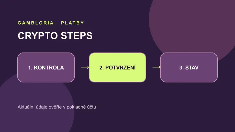 Postup vkladu metodou Kryptoměny v sedmi krocích