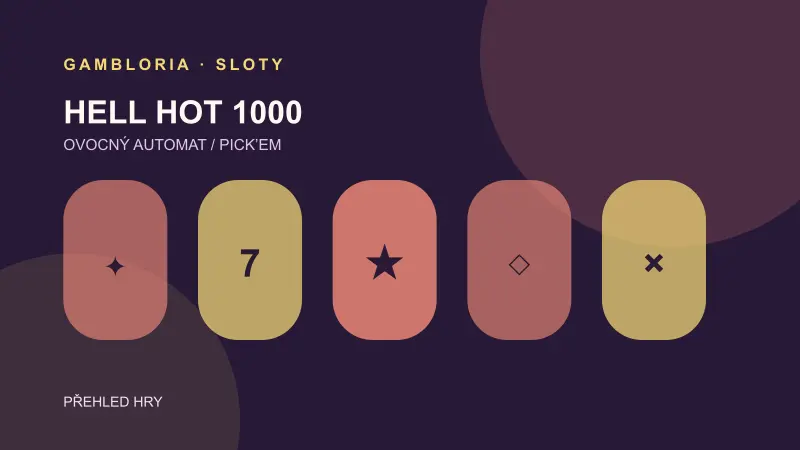 Vizuální přehled hry Hell Hot 1000