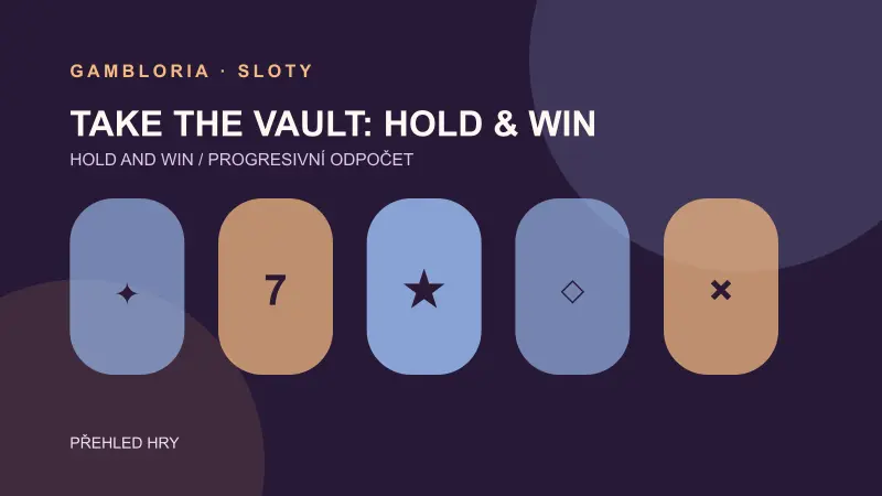 Vizuální přehled hry Take the Vault: Hold & Win